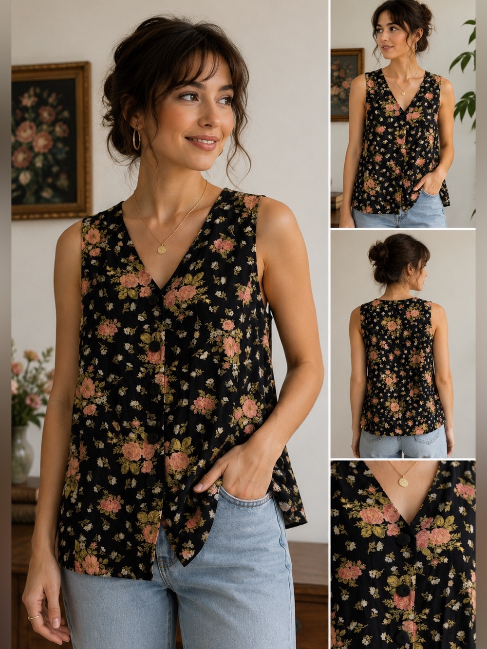 Vintage Jessica Scott Tank Vest